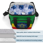 Ethiopia Flag Insulated Cooler Bag - Conscious Apparel Store