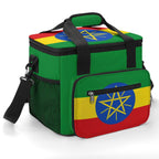 Ethiopia Flag Insulated Cooler Bag - Conscious Apparel Store