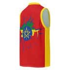 Ethiopia Flag Premium Sport Jersey Tank Top - Conscious Apparel Store