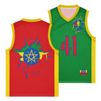 Ethiopia Flag Premium Sport Jersey Tank Top - Conscious Apparel Store