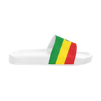 Ethiopia Flag Women's Slide Sandals - Conscious Apparel Store