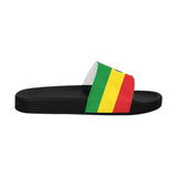 Ethiopia Flag Women's Slide Sandals - Conscious Apparel Store