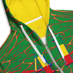 Ethiopia Football Unisex zip hoodie - Conscious Apparel Store