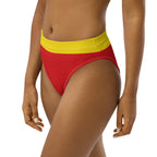 Ethiopia high-waisted bikini bottom - Conscious Apparel Store