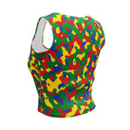 Ethiopian Girl Camo Crop Top - Conscious Apparel Store