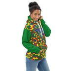 Ethiopian Girl Camo Unisex Pullover Hoodie - Conscious Apparel Store
