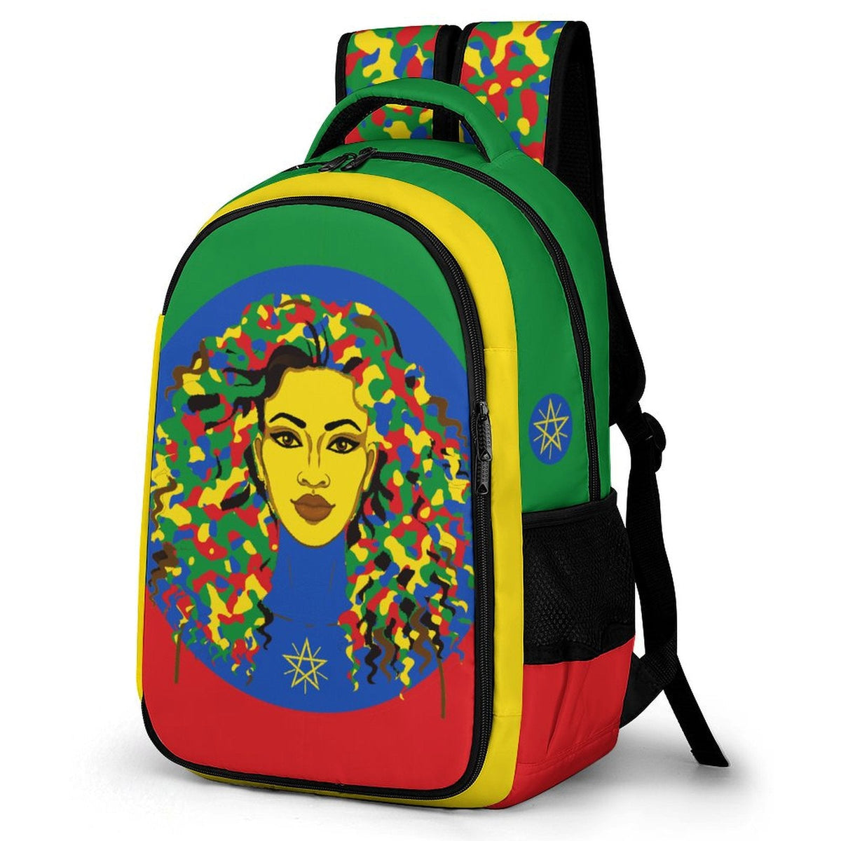 Ethiopian Girl Casual Backpack - Conscious Apparel Store
