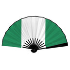 Nigeria Flag Double-Sided Custom Folding Fan