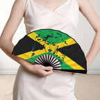 Janaican Girl Double-Sided Custom Folding Fan