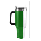 Italy Flag 40oz Tumbler with Black Handle