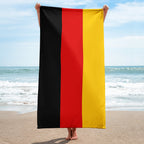 Germany Flag Beach Towel - Conscious Apparel Store