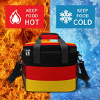 Germany Flag Cooler Bag - Conscious Apparel Store