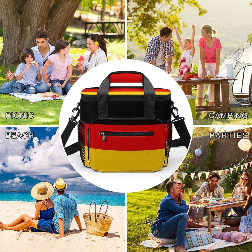 Germany Flag Cooler Bag - Conscious Apparel Store