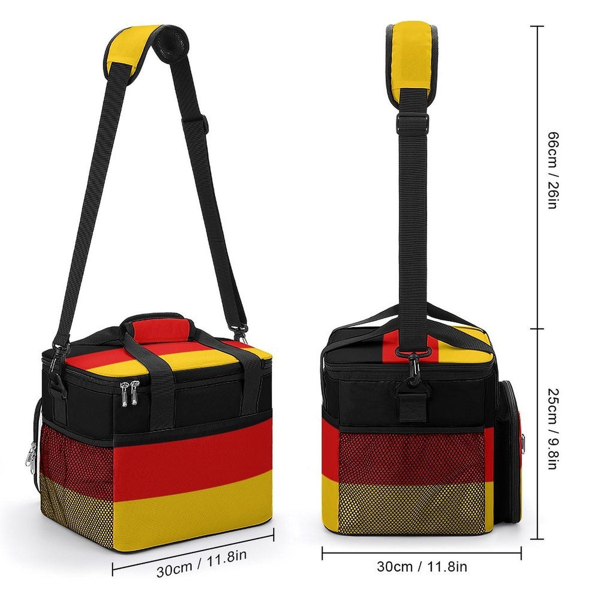 Germany Flag Cooler Bag - Conscious Apparel Store