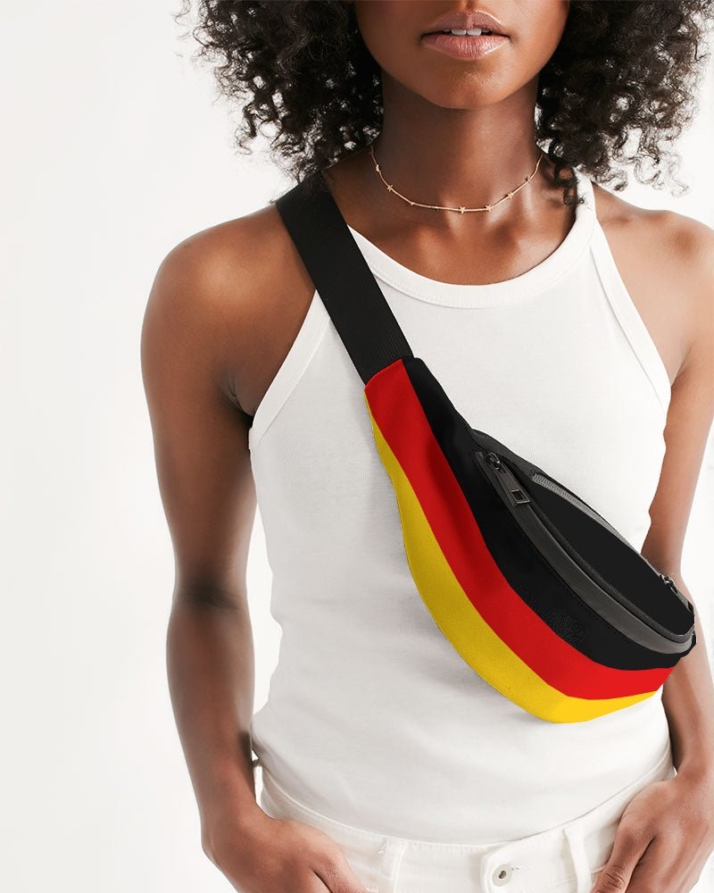 Germany Flag Crossbody Sling Bag - Conscious Apparel Store