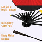 Germany Flag Double-Sided Custom Folding Fan - Conscious Apparel Store