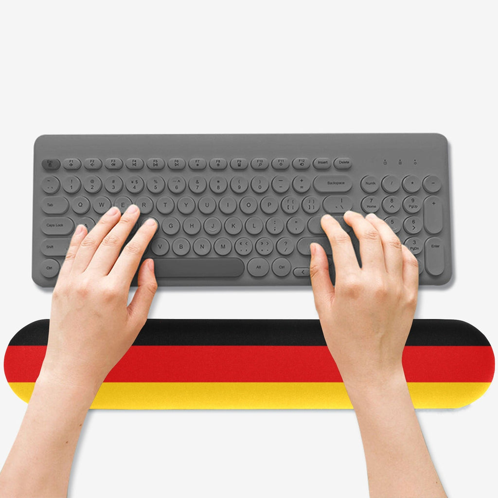Germany Flag Keyboard Wrist Rest Pad - Conscious Apparel Store