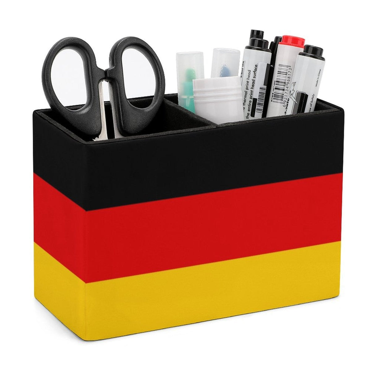 Germany Flag Leather Pen Holder - Conscious Apparel Store