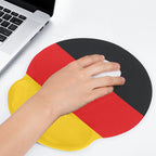 Germany Flag Mouse Pad with Wrist Rest Support - Conscious Apparel Store