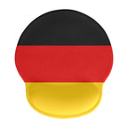 Germany Flag Mouse Pad with Wrist Rest Support - Conscious Apparel Store