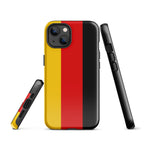 Germany Flag Tough Case for iPhone® - Conscious Apparel Store