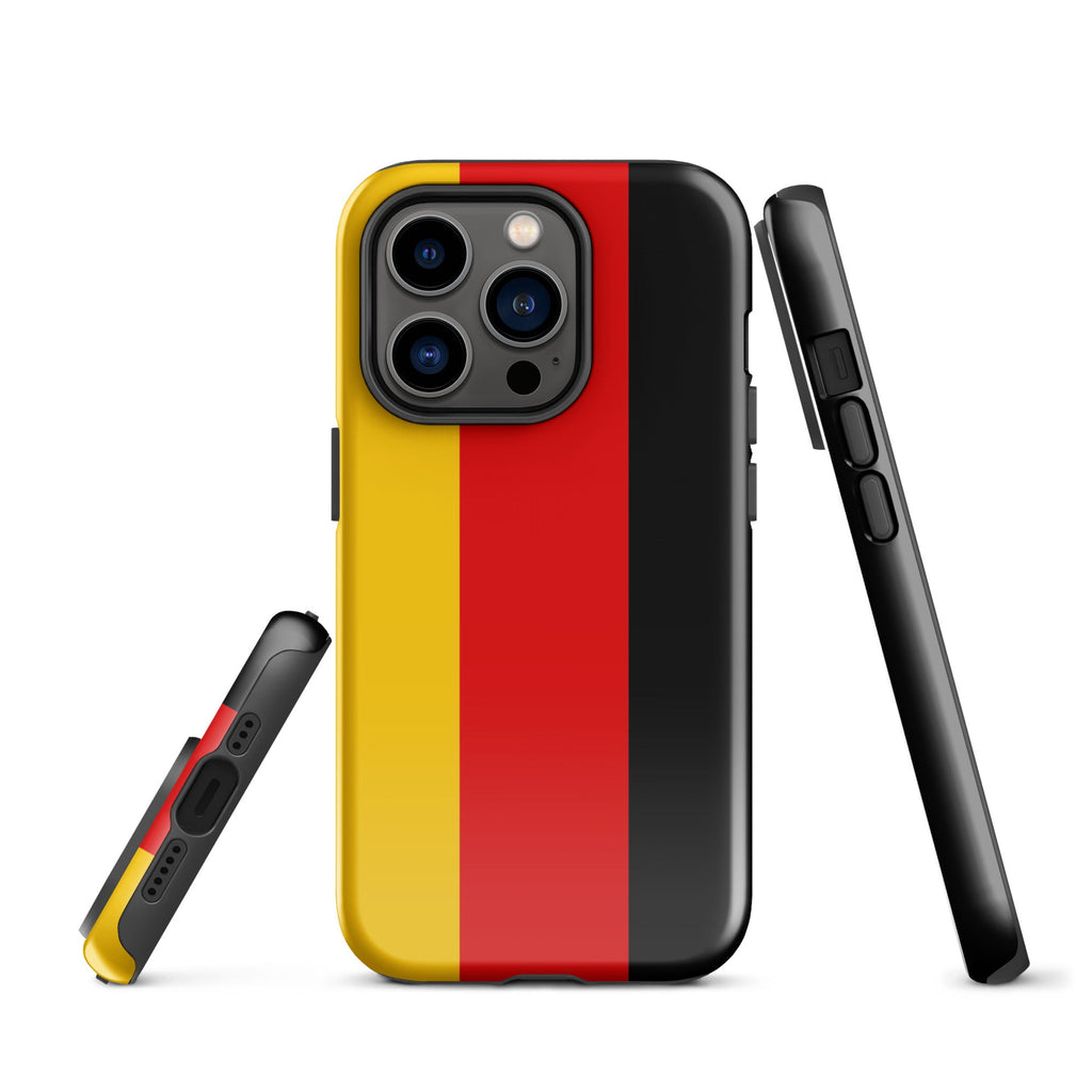 Germany Flag Tough Case for iPhone® - Conscious Apparel Store