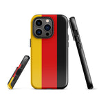 Germany Flag Tough Case for iPhone® - Conscious Apparel Store