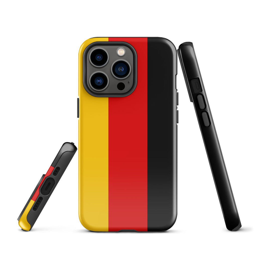 Germany Flag Tough Case for iPhone® - Conscious Apparel Store
