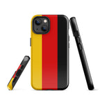Germany Flag Tough Case for iPhone® - Conscious Apparel Store