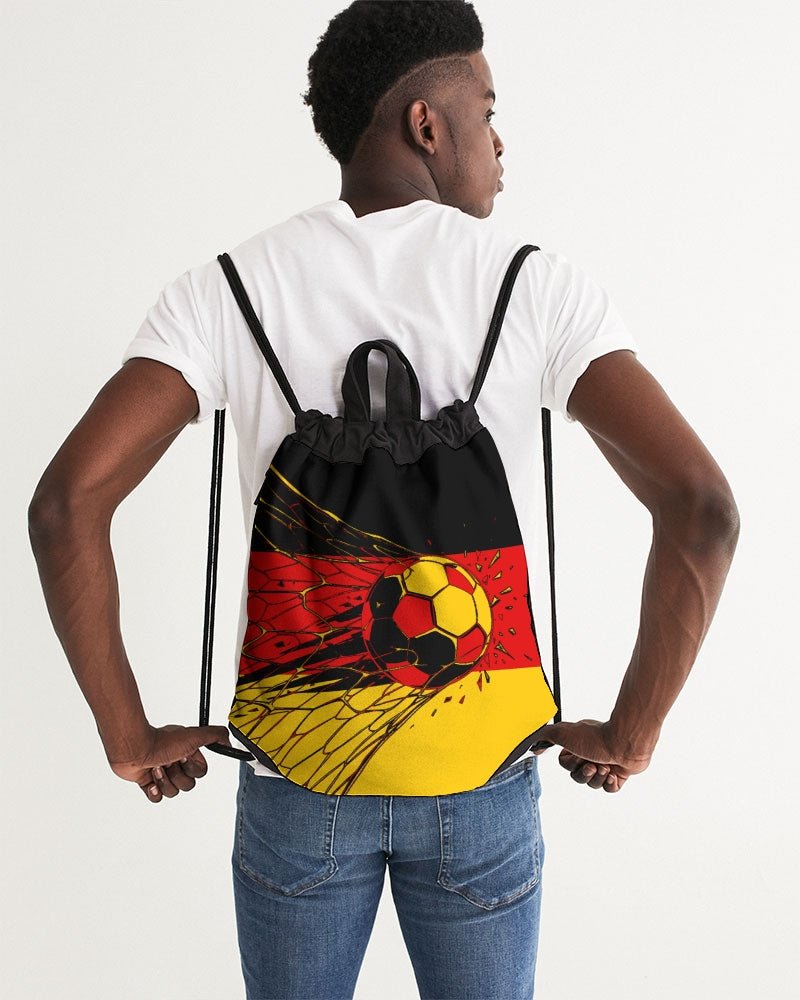 Germany Football Canvas Drawstring Bag - Conscious Apparel Store