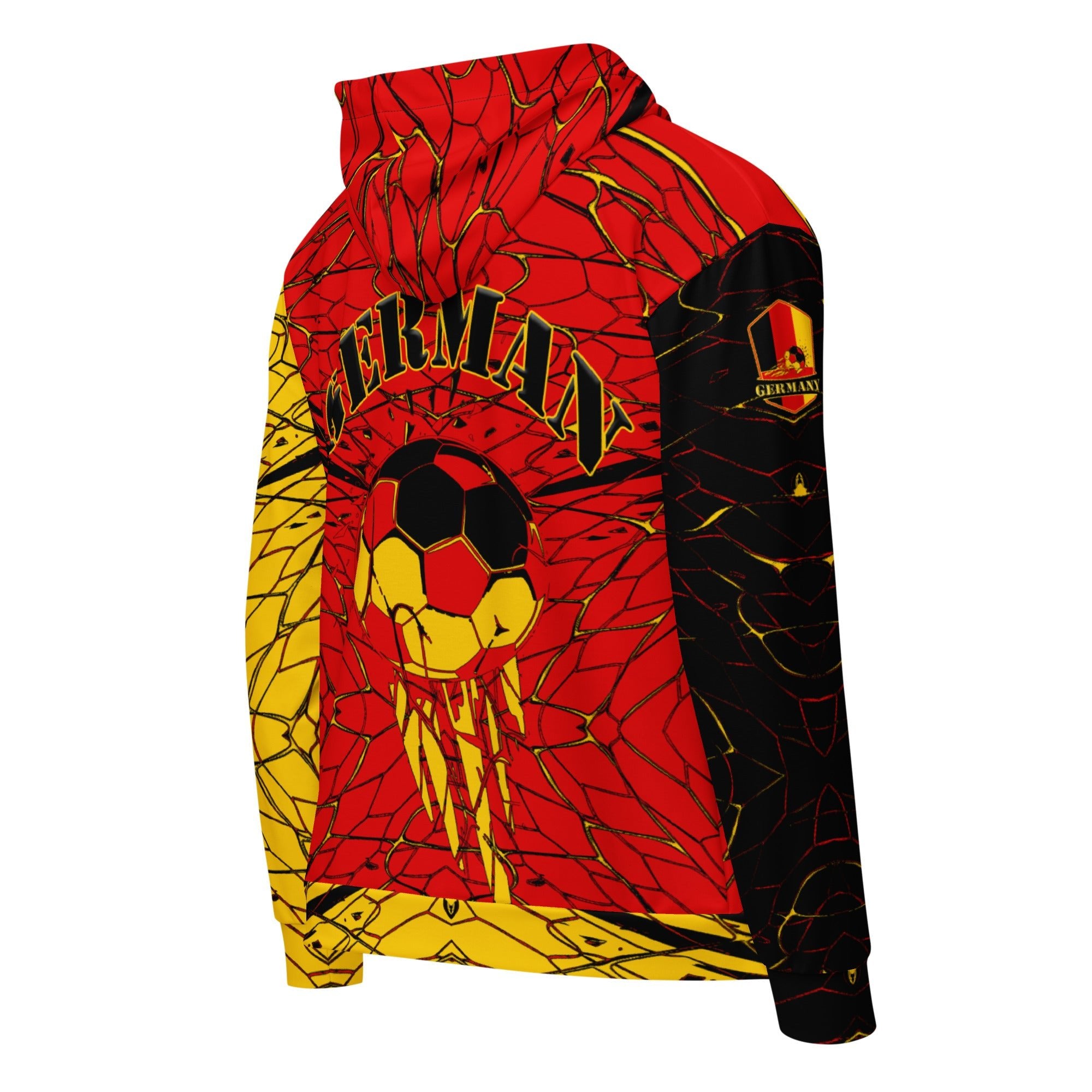 Germany Football Unisex zip hoodie - Conscious Apparel Store