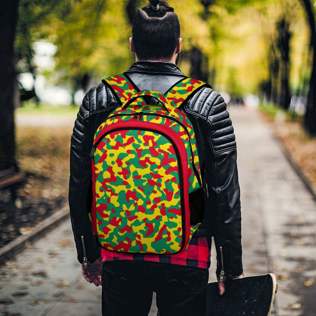Grenada Flag Camo Casual Backpack - Conscious Apparel Store