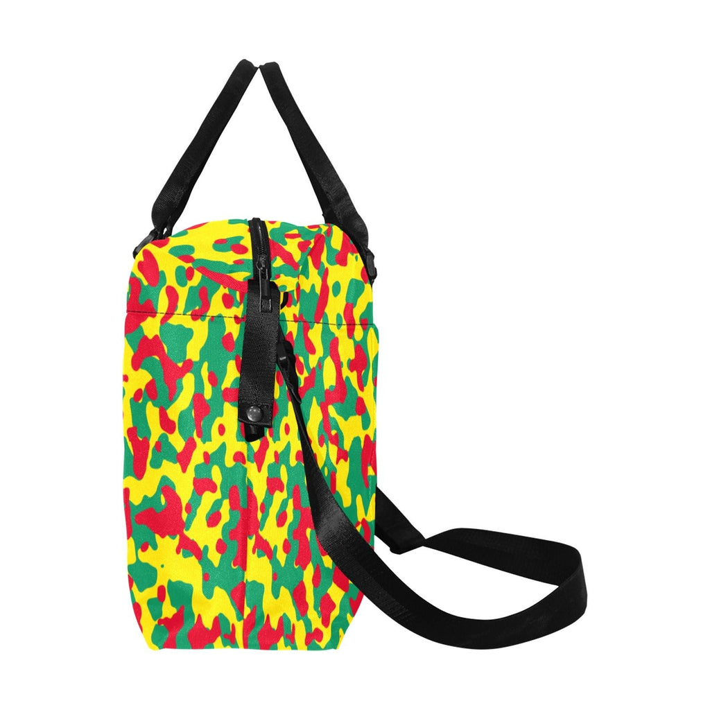 Grenada Flag Camo Large Capacity Duffle Bag - Conscious Apparel Store