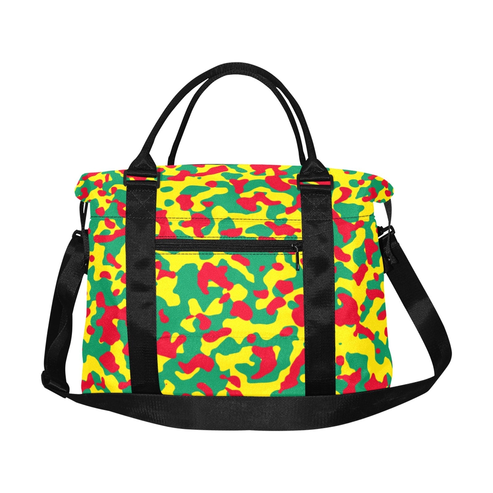 Grenada Flag Camo Large Capacity Duffle Bag - Conscious Apparel Store