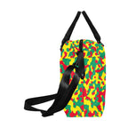 Grenada Flag Camo Large Capacity Duffle Bag - Conscious Apparel Store