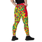 Grenada Flag Camo Leggings with pockets - Conscious Apparel Store