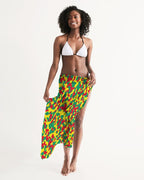 Grenada Flag Camo Print Swim Cover Up - Conscious Apparel Store