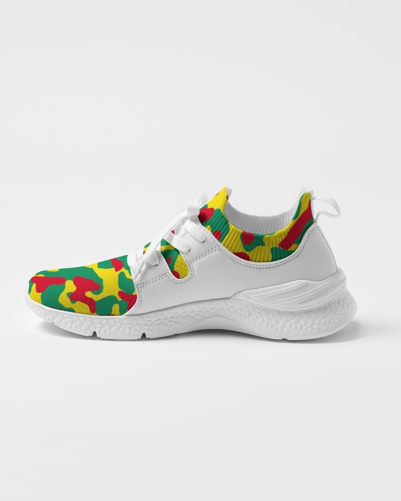 Grenada Flag Camo Women's Two-Tone Sneaker - Conscious Apparel Store