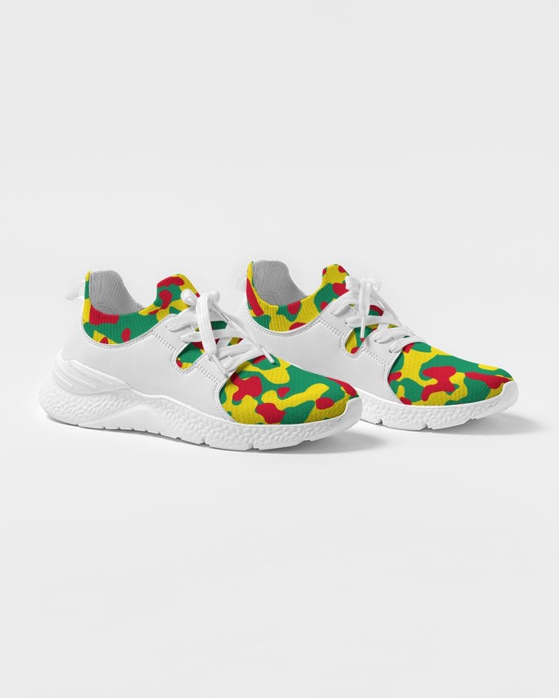 Grenada Flag Camo Women's Two - Tone Sneaker - Conscious Apparel Store