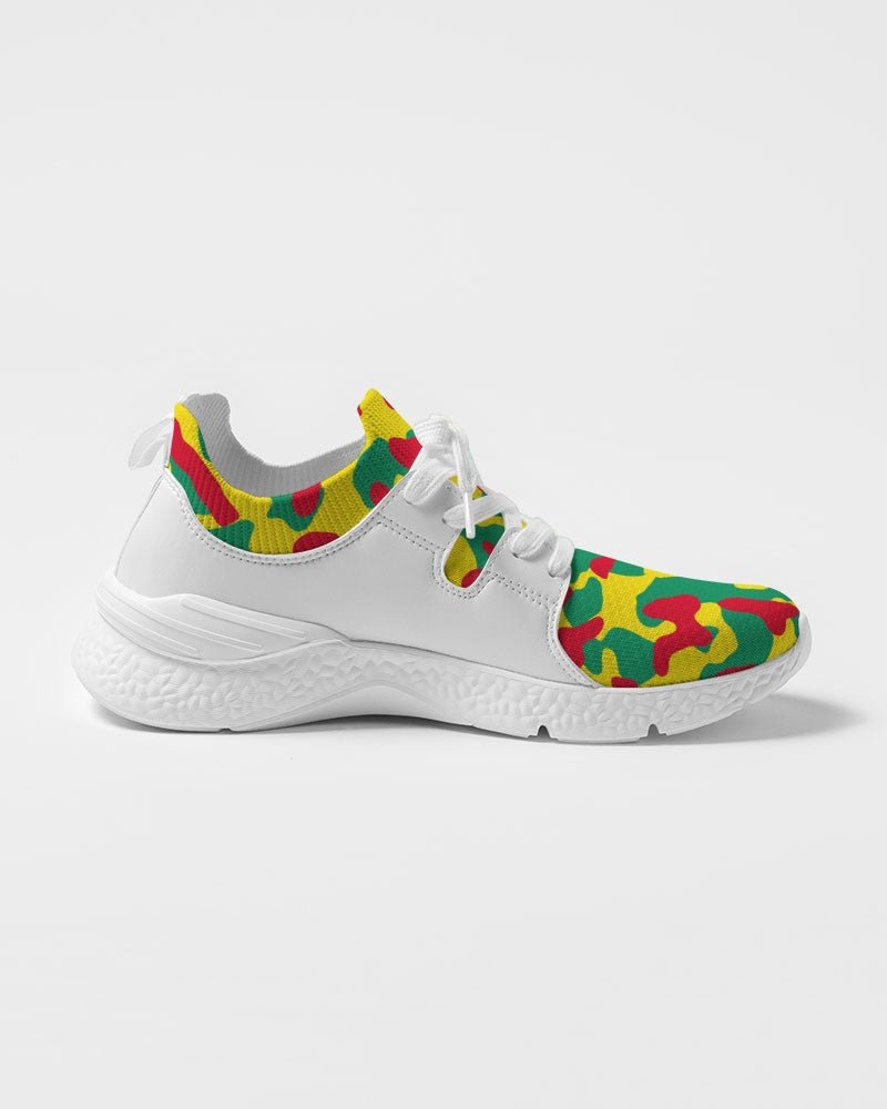 Grenada Flag Camo Women's Two - Tone Sneaker - Conscious Apparel Store