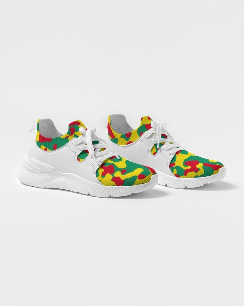 Grenada Flag Camo Women's Two-Tone Sneaker - Conscious Apparel Store