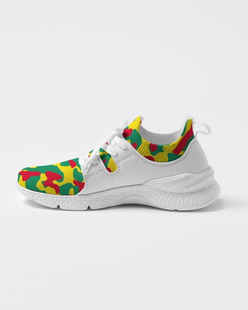 Grenada Flag Camo Women's Two - Tone Sneaker - Conscious Apparel Store
