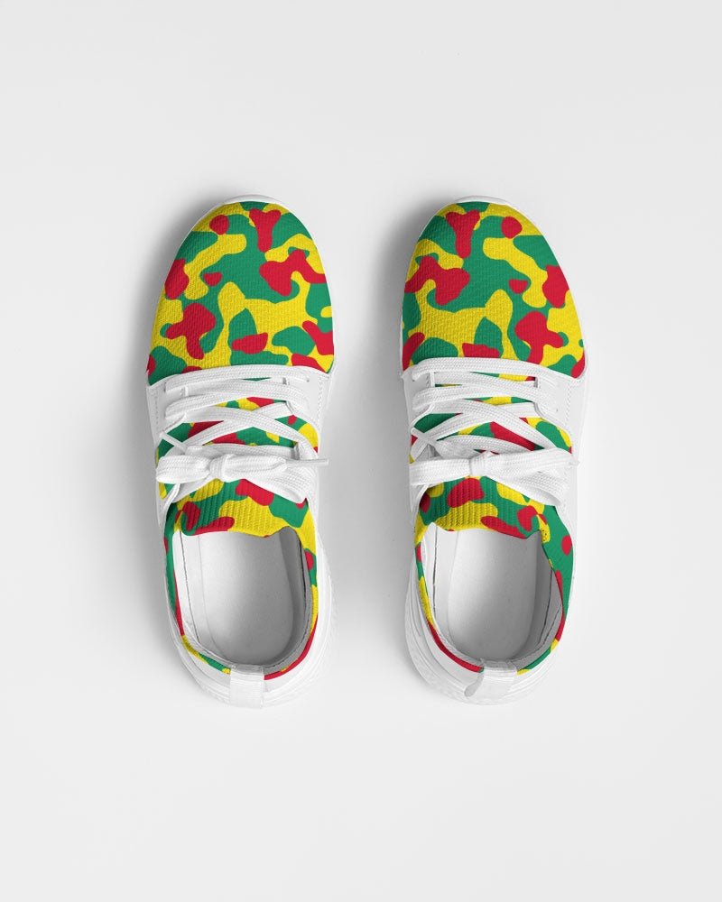 Grenada Flag Camo Women's Two - Tone Sneaker - Conscious Apparel Store