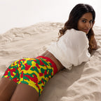 Grenada Flag Camo Yoga Shorts - Conscious Apparel Store