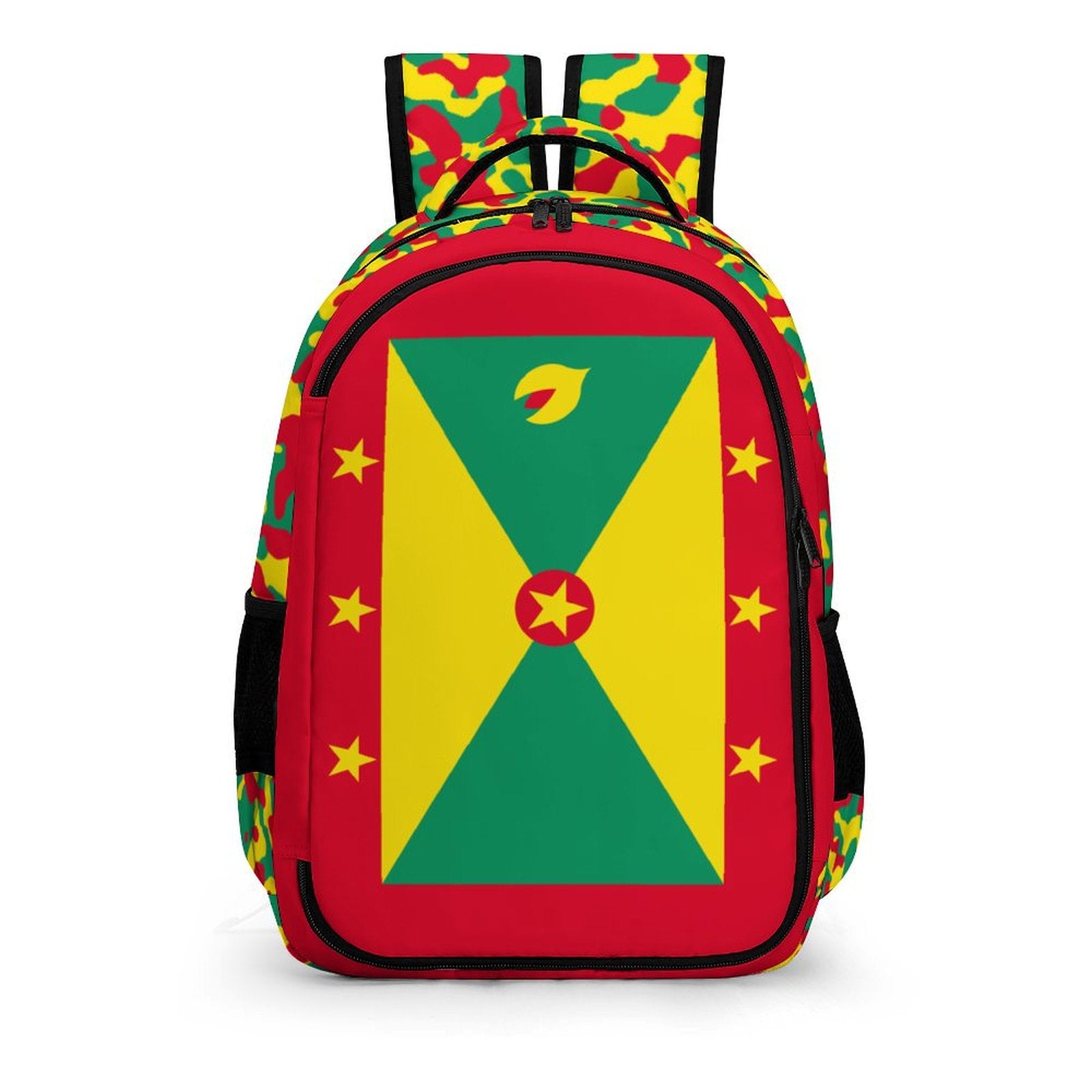 Grenada Flag Casual Backpack - Conscious Apparel Store