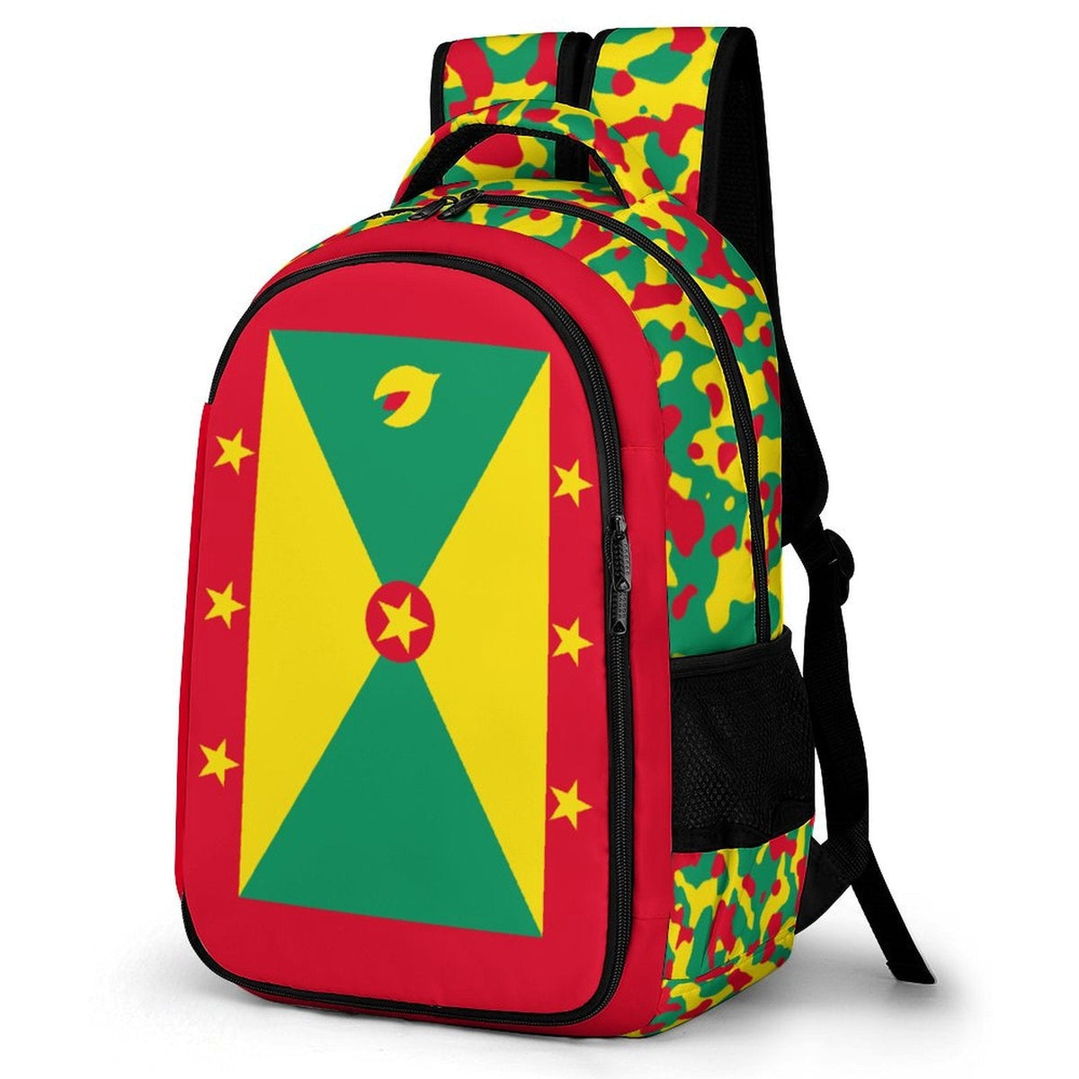 Grenada Flag Casual Backpack - Conscious Apparel Store