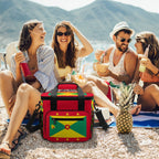 Grenada Flag Insulated Cooler Bag - Conscious Apparel Store