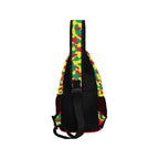 Grenada Flag Men's Casual Chest Bag - Conscious Apparel Store