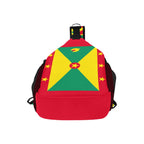 Grenada Flag Men's Casual Chest Bag - Conscious Apparel Store