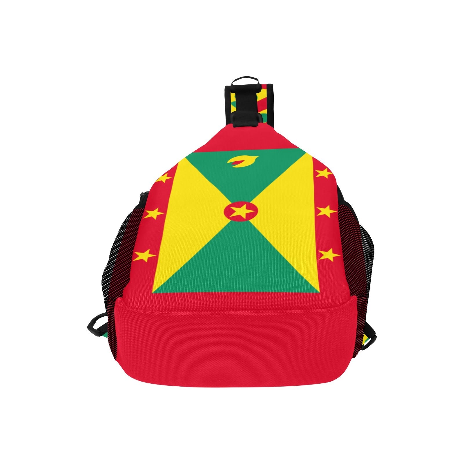 Grenada Flag Men's Casual Chest Bag - Conscious Apparel Store